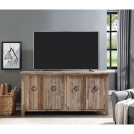 Vilo Home Frontier 75" Sand-Blasted Solid Wood Server/TV Stand