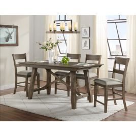 Vilo Home Hillcrest 5 Piece Counter Height Dining Set
