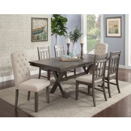 Vilo Home Shelter Cove 7 Piece Dining Set Mix