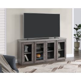 Vilo Home Corktown 65" Concrete Top with Gray Base TV Stand