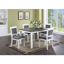 Vilo Home Coastal Crete 5 Piece Dining Set