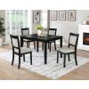 Vilo Home Jazzy Bells 5 Piece Dining Set